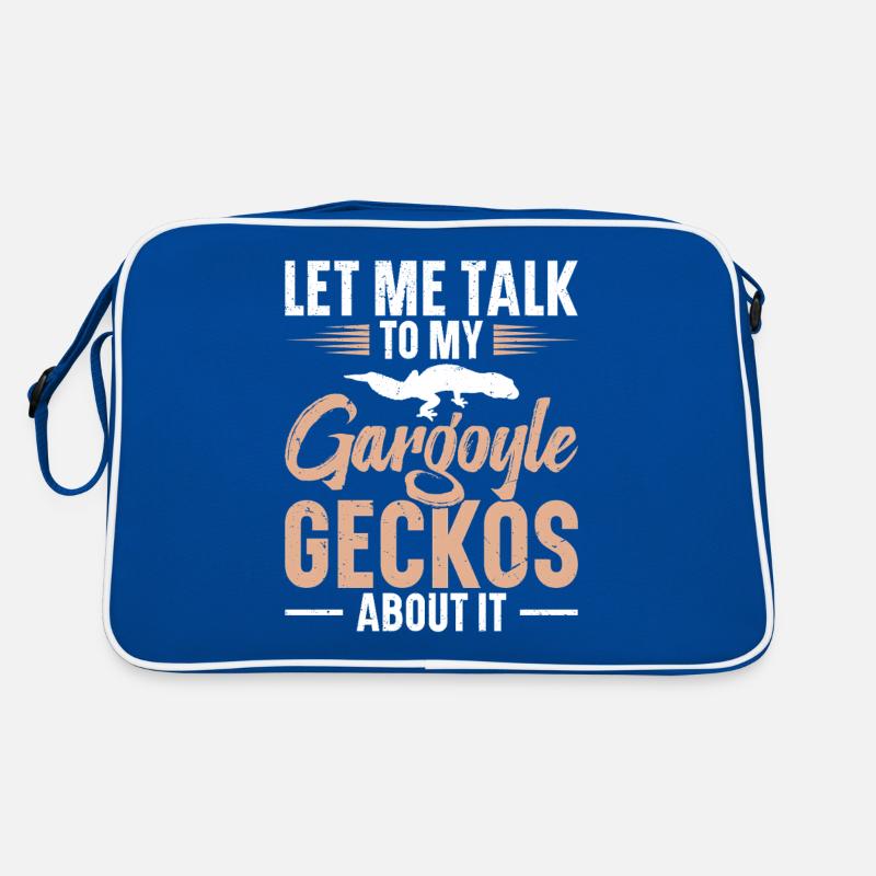 Lassen Sie Mich Mit Meinen Wasserspeisern Darüber Retro Tasche
