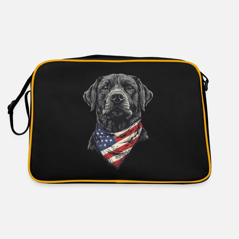 Labrador Retriever Retro Tasche