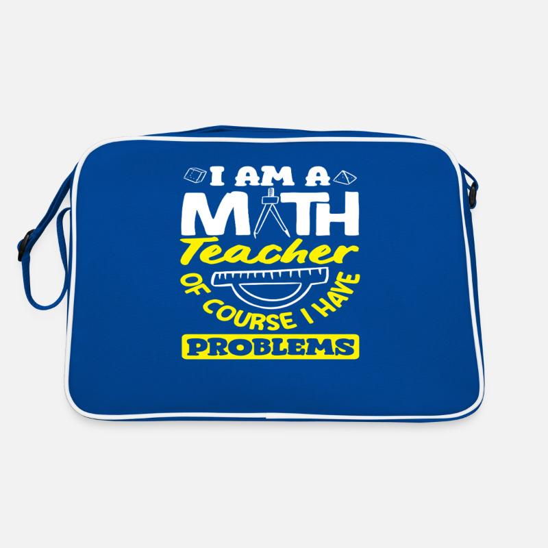 Mathe Lehrer Mathematik Geschenk Retro Tasche