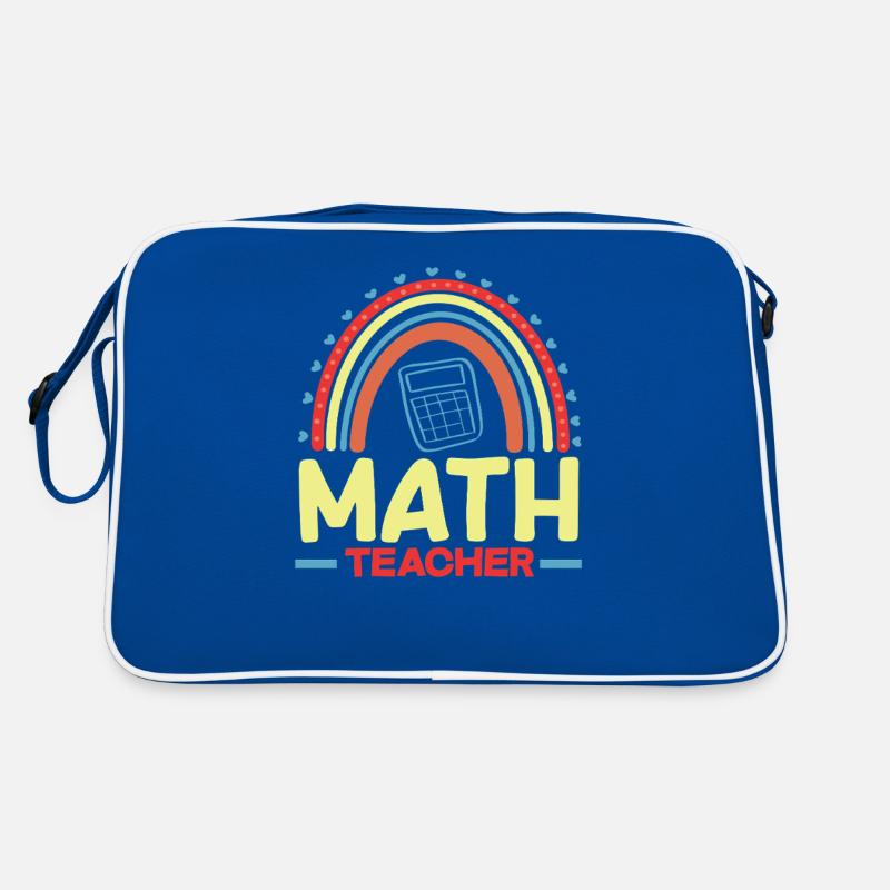 Mathe Lehrer Mathematik Geschenk Retro Tasche