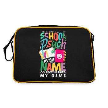 Psychologie Conseillère Psychologique Scolaire - Sac Retro - noir/or - Dos