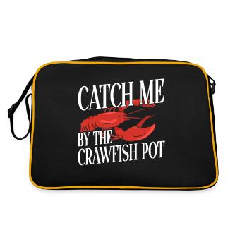 Crawfish Gifts - Retro Bag - black/gold - Back
