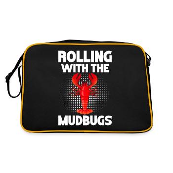 Crawfish Gifts - Retro Bag - black/gold - Back