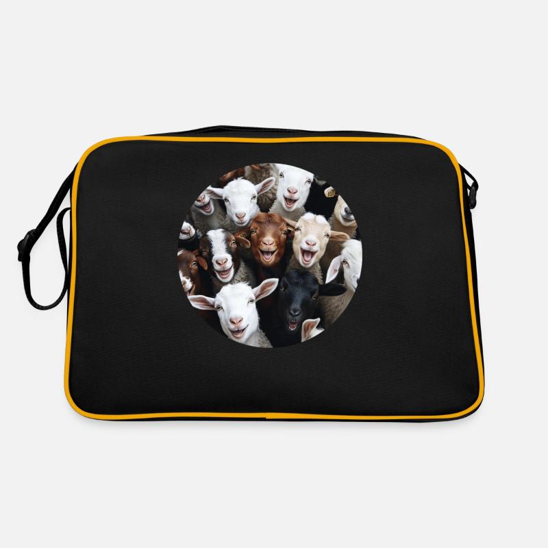 Ziege Retro Tasche