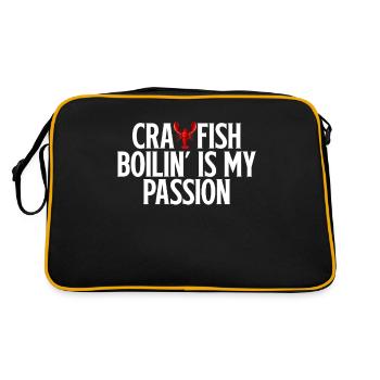 Crawfish Gifts - Retro Bag - black/gold - Back