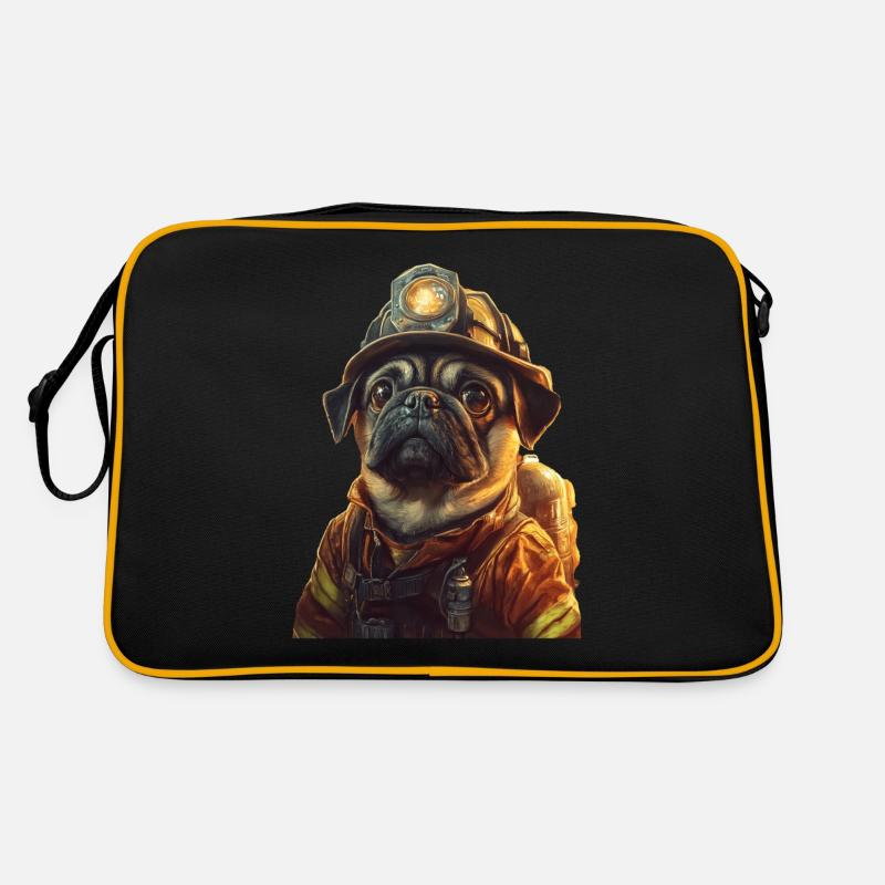 Mops Retro Tasche