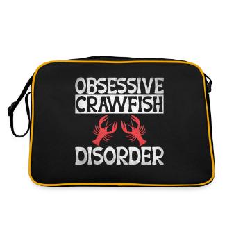 Crawfish Gifts - Retro Bag - black/gold - Back