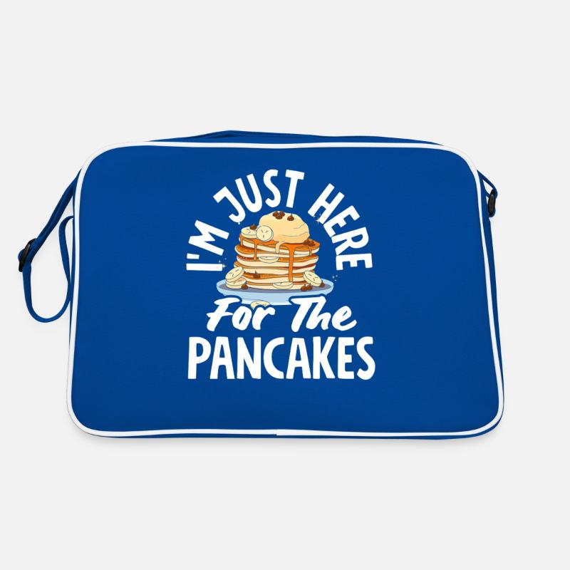 I'm only here for the pancakes Retro Bag