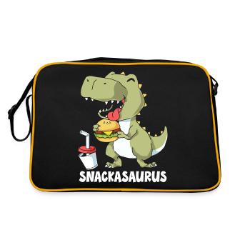 Décorations de fête de dinosaures - Sac Retro - noir/or - Dos