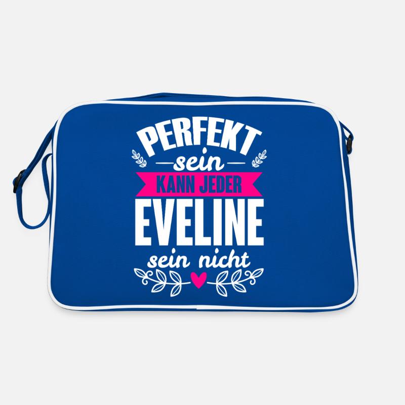 Eveline - Perfekt Sein Kann Jeder Eveline Nicht Retro Tasche