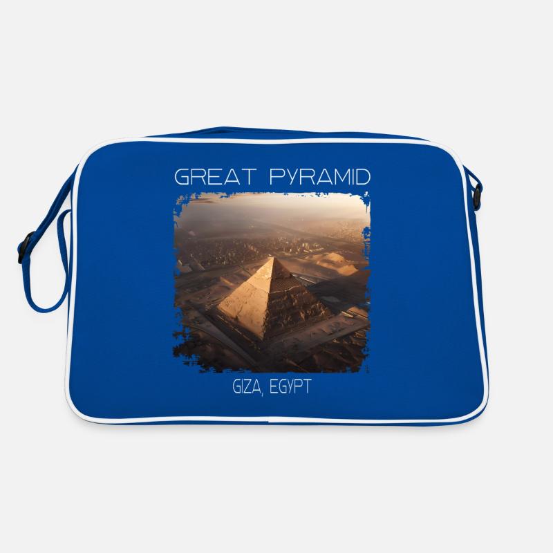 Große Pyramide Retro Tasche