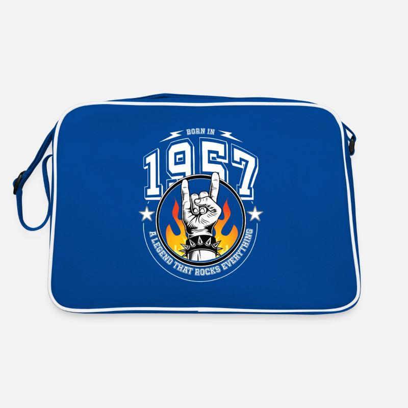 1957 Birthday, rocks everything Retro Bag