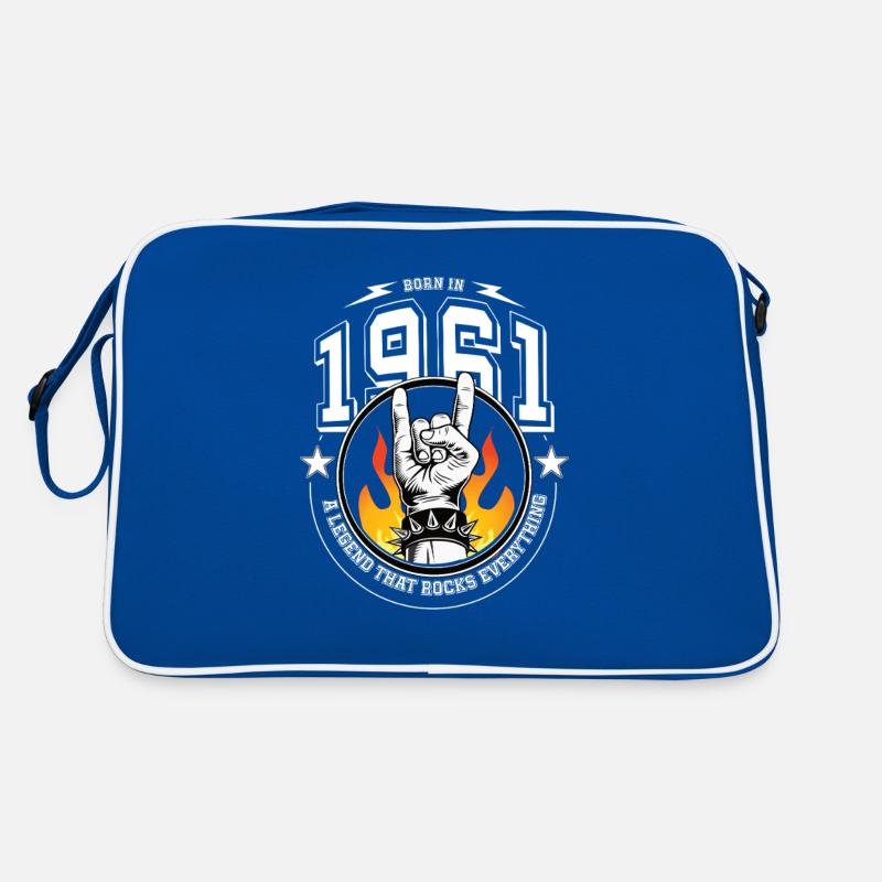 1961 Birthday, rocks everything Retro Bag