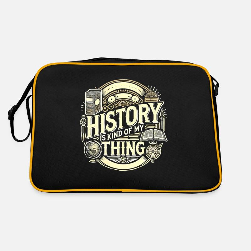 Geschichte ist eine Sache für mich Retro Tasche