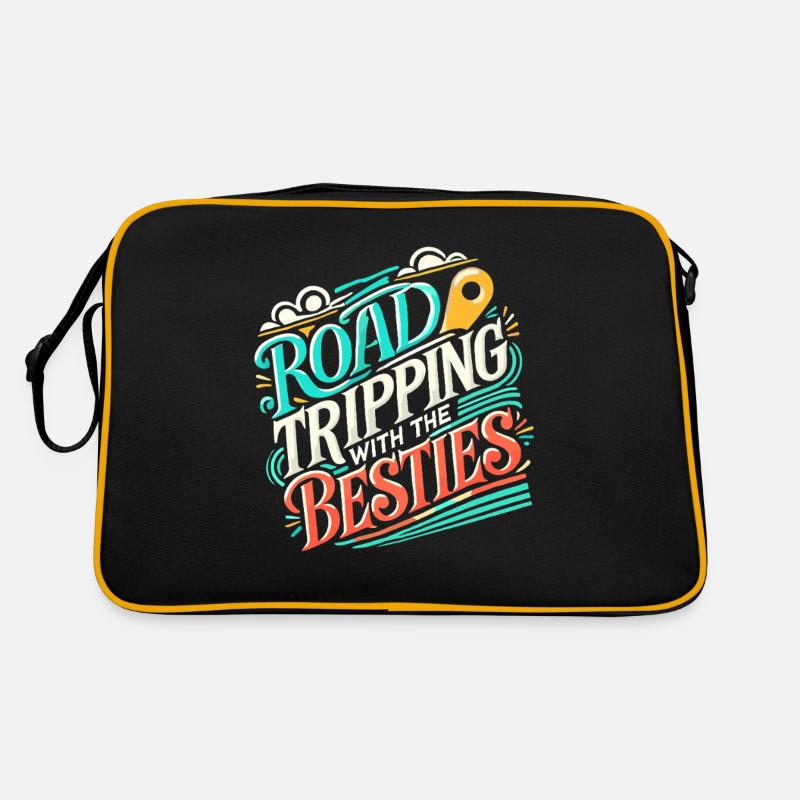 Road Tripping mit den Besties Retro Tasche
