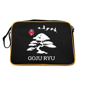 Le karaté Goju Ryu est le meilleur art martial depuis 1930 - Sac Retro - noir/or - Dos
