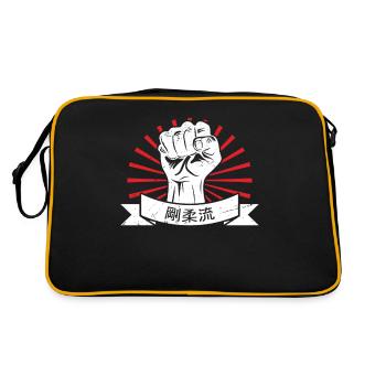 Le karaté Goju Ryu est le meilleur art martial depuis 1930 - Sac Retro - noir/or - Dos