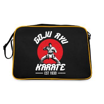 Le karaté Goju Ryu est le meilleur art martial depuis 1930 - Sac Retro - noir/or - Dos