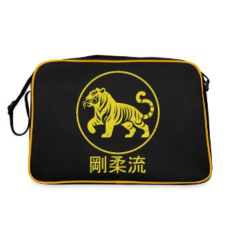 Dojo Training Karaté Le meilleur héritage de la - Sac Retro - noir/or - Dos