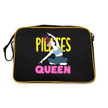 La reine du Pilates pour les fans de fitness - Sac Retro - noir/or - Dos