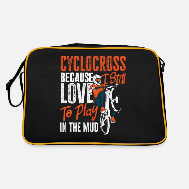 Vélo de gravier Cyclocross avec cyclo-cross Sac Retro