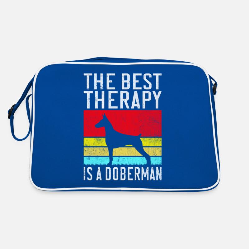 Doberman Gifts Retro Tasche