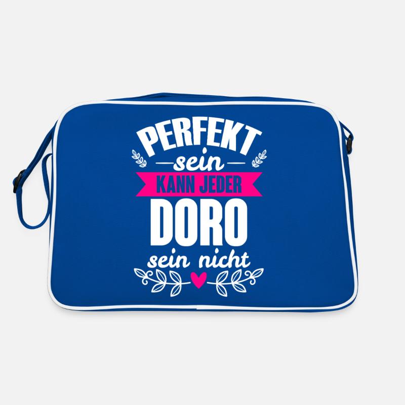Doro - Perfekt Sein Kann Jeder Doro Sein Nicht Retro Tasche