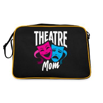 Comédies musicales pour maman de théâtre et maudite musicale - Sac Retro - noir/or - Dos
