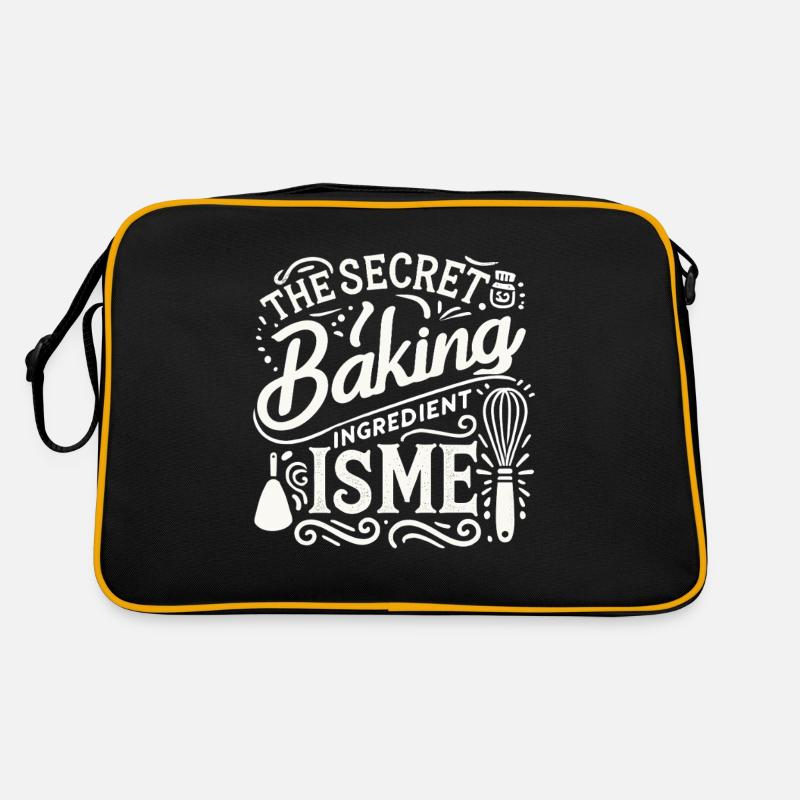 Die geheime Zutat zum Backen bin ich Retro Tasche
