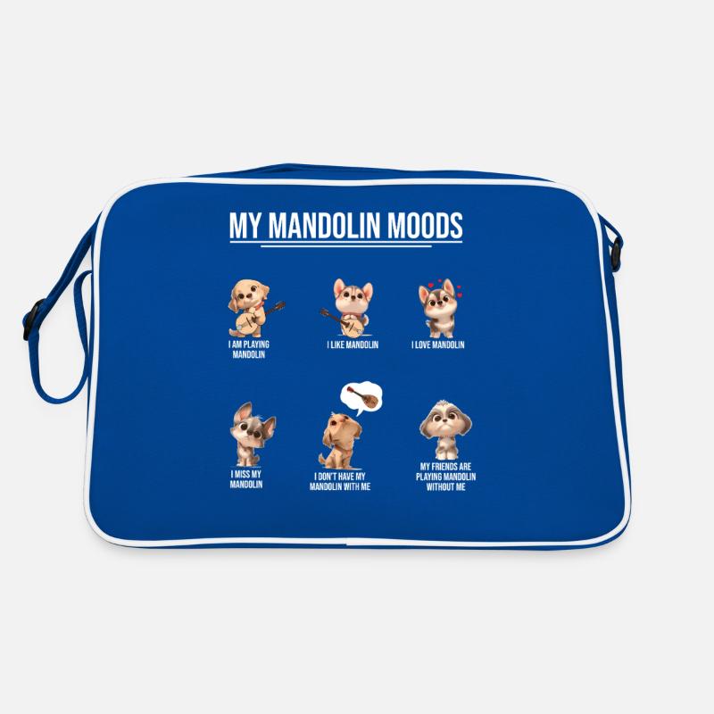 Mandolin Never Call It Guitar Retro Bag