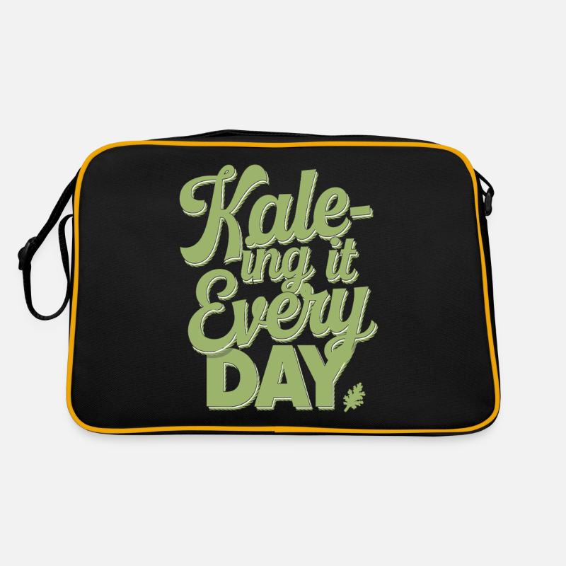 Végétarien végétalien : Kale-ing It Every Day Sac Retro