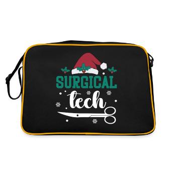Technologue en chirurgie, ne me touche pas, je - Sac Retro - noir/or - Dos