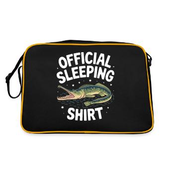 Gar - Retro Tasche - Schwarz/Gold - Hinten