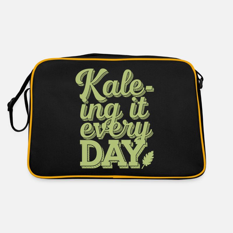 Kale-ing It Every Day - Vegan Vegetarian Design Sac Retro