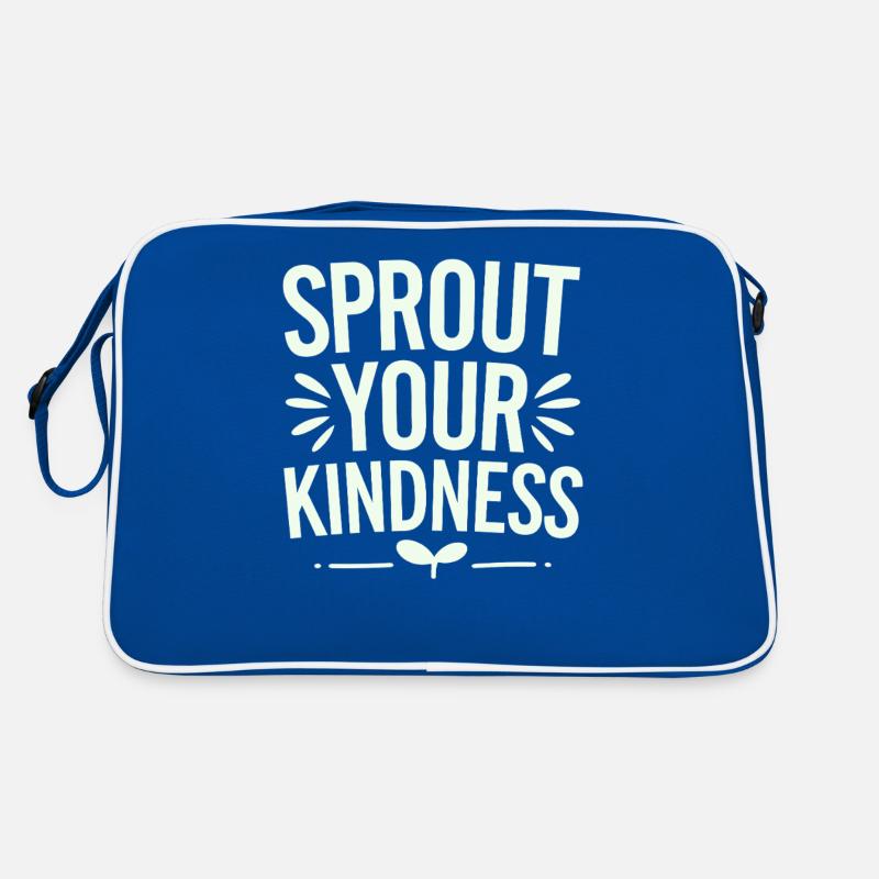 Säe Deine Freundlichkeit Vegan Vegetarisch Retro Tasche