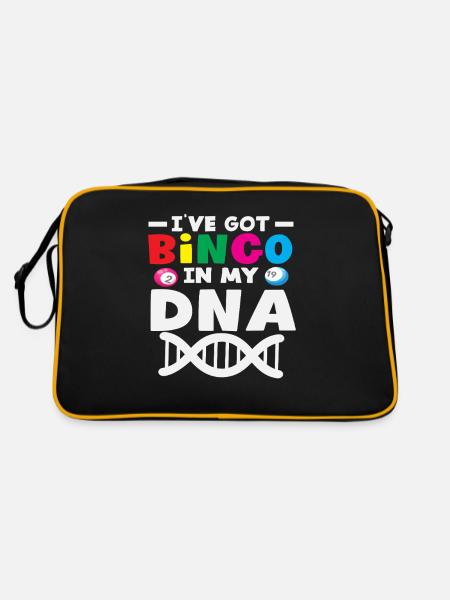Bingo Lovers DNA Players - Sac Retro - noir/or - Dos