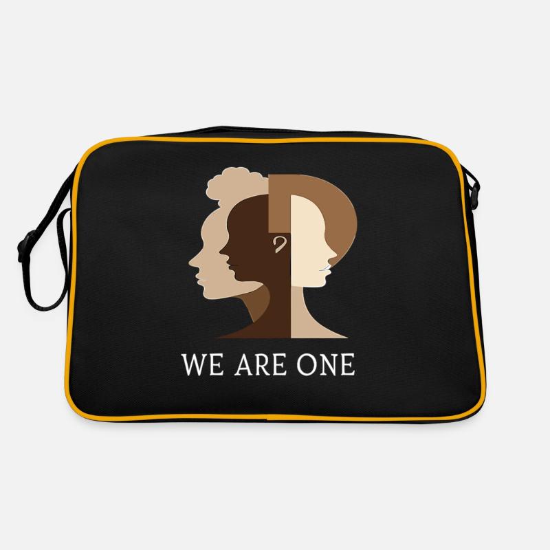 Nous sommes un Diversité Égalité Tolérance Sac Retro