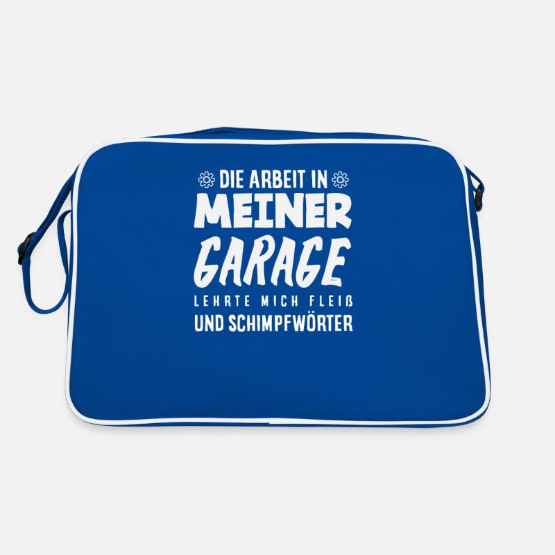 Travailler dans mon garage m’a appris Sac Retro