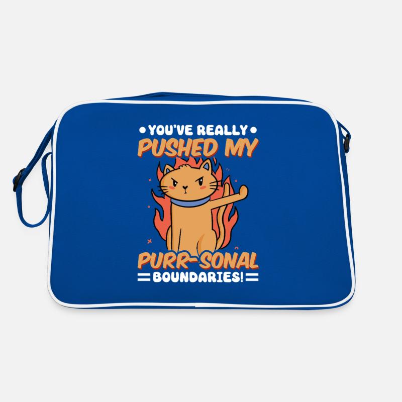 Chat Gras Gros Chat Humour Mème Sac Retro