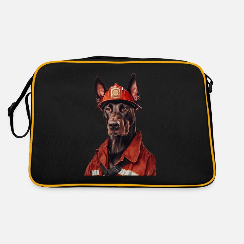 Dobermann Retro Tasche