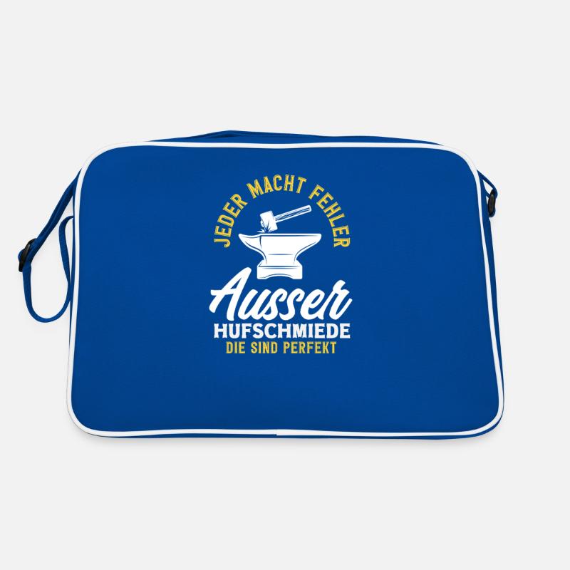 Everyone makes mistakes except farriers perfect Retro Bag