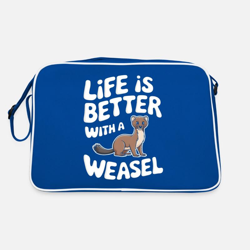 Wiesel Retro Tasche