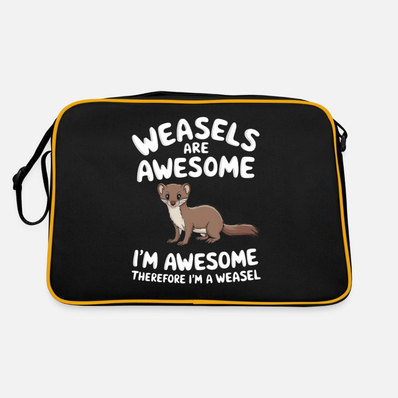 Wiesel Retro Tasche