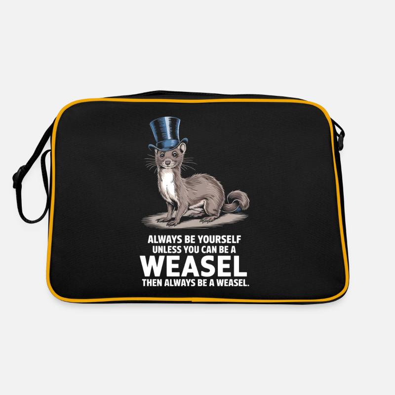Wiesel Retro Tasche