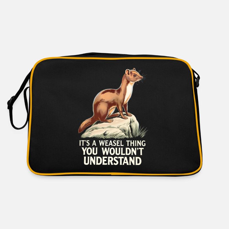 Wiesel Retro Tasche