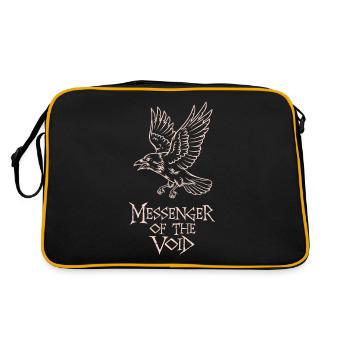Messenger Bird of the Void Mystic - Retro Bag - black/gold - Back