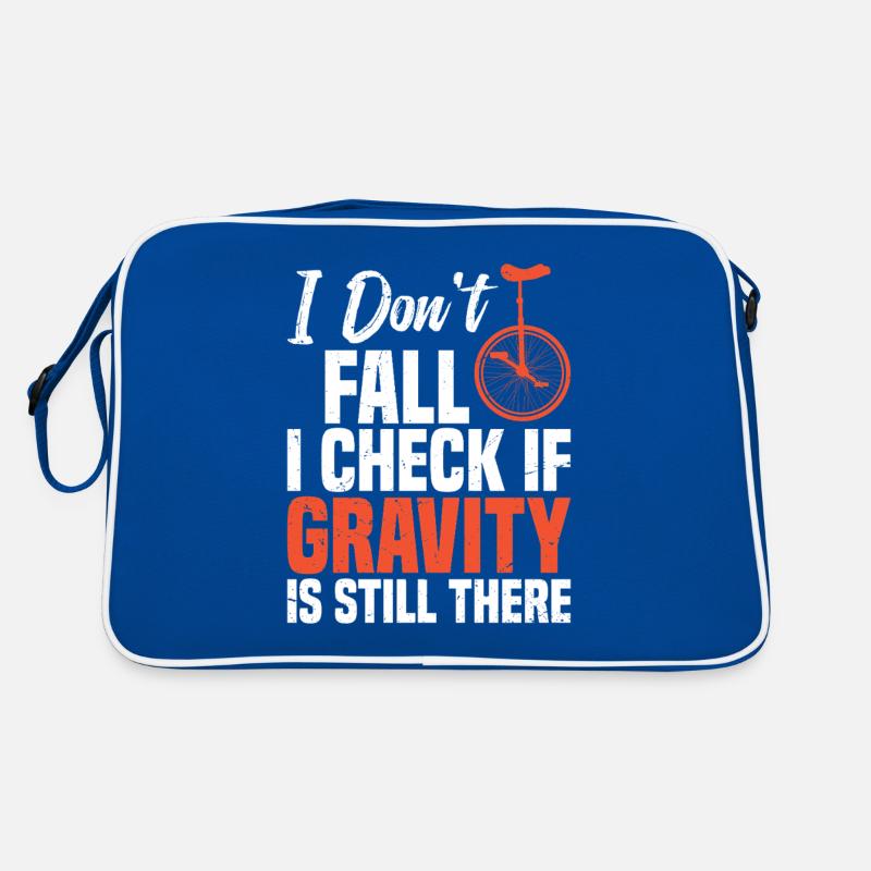 I don't fall, I check if gravity Retro Bag