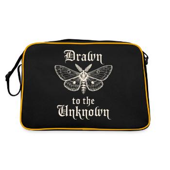 Attracted by the unknown - Retro Bag - black/gold - Back