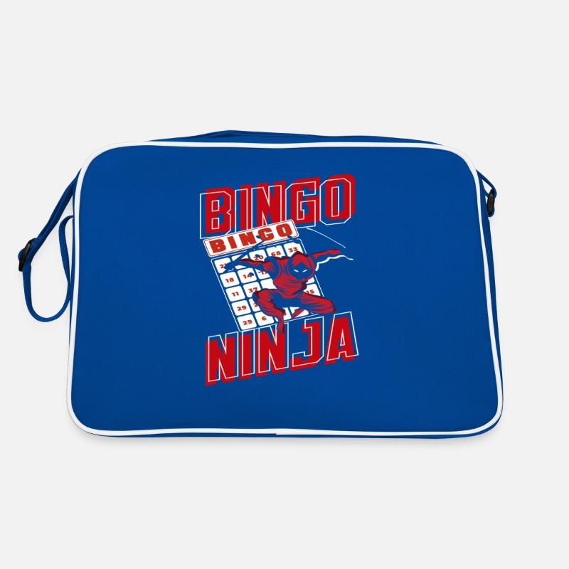 Bingo Ninja Player pour les amateurs de bingo Sac Retro
