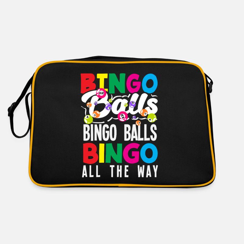 Bingo Player Boules de Bingo Tout Le Chemin Sac Retro